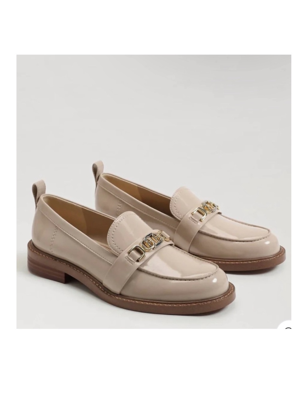 Sam Edelman christy Chai patent Leather loafers Size 10 womens